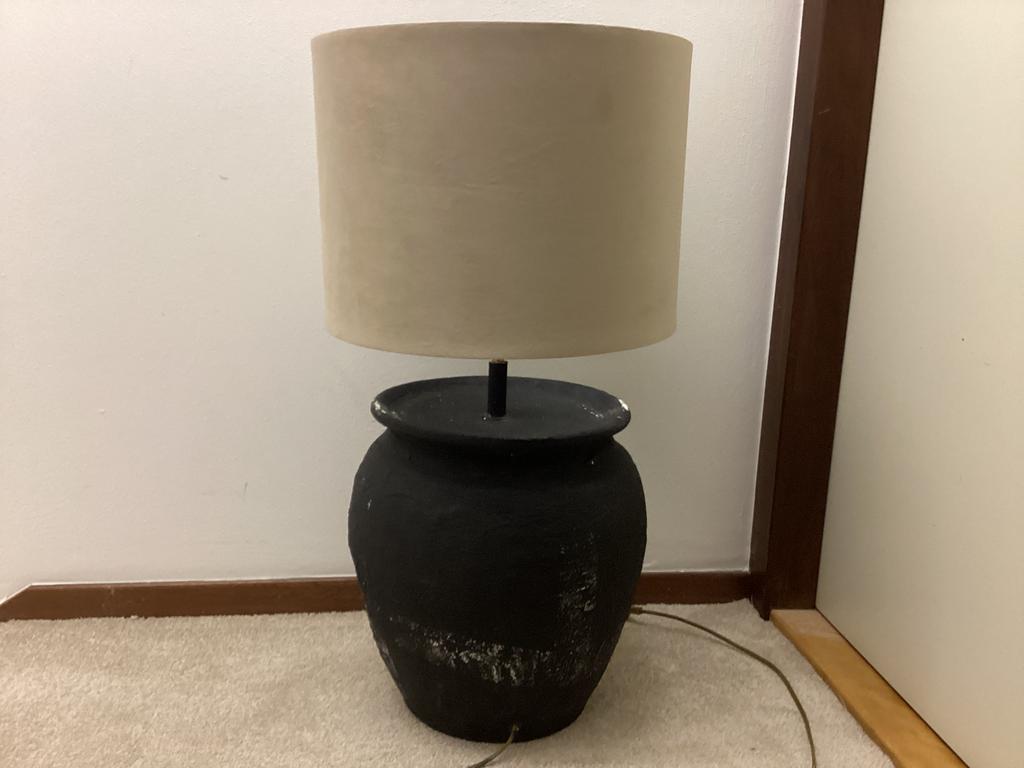 Tafellamp, Huis en Inrichting, Lampen | Tafellampen, Ophalen of Verzenden, Zo goed als nieuw, Minder dan 50 cm