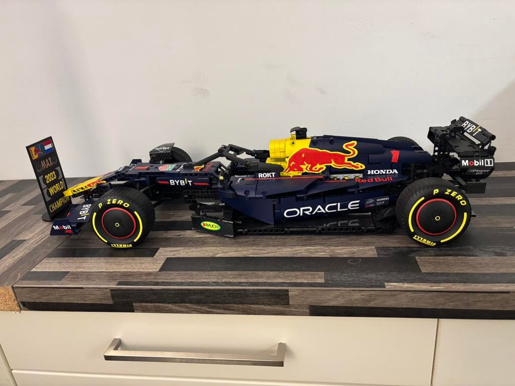 Mooie formule 1 wagen Lego Max Verstappen, Ophalen of Verzenden, Zo goed als nieuw, Auto