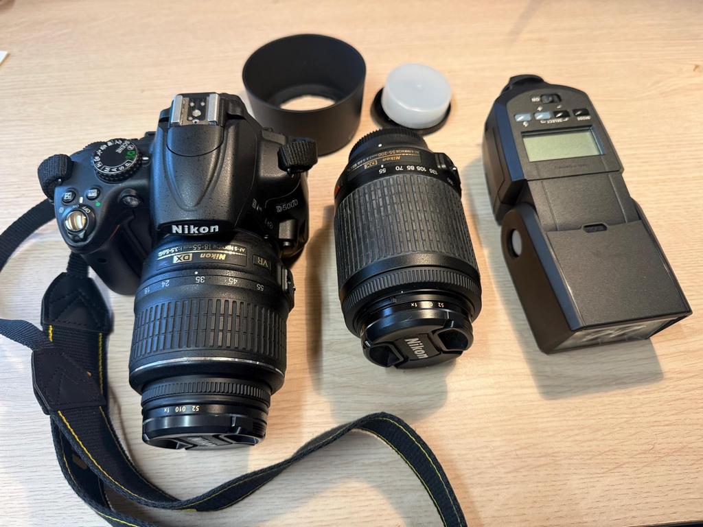 Nikon D5000, Ophalen, Spiegelreflex, Zo goed als nieuw, 4 t/m 7 keer