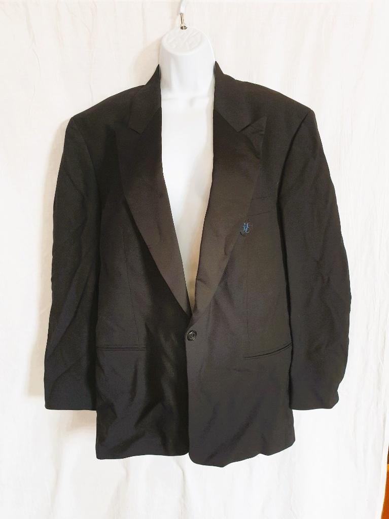 Mooi net zwart heren colbert. Mt 50. Merk The society shop, Maat 48/50 (M), ., Zwart, Ophalen of Verzenden