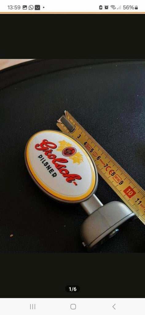 Mini lichtbak Grolsche opening Enschede 2004., Verzamelen, Biermerken, Ophalen of Verzenden, Reclamebord, Plaat of Schild, Grolsch