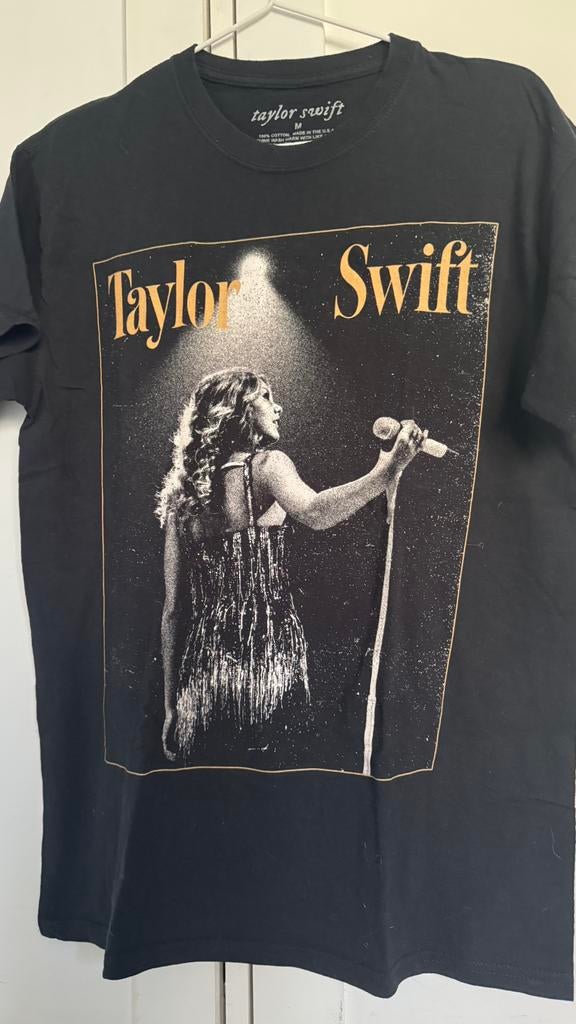 Taylor Swift fearless shirt, Maat 38/40 (M), Verzenden, Zwart, Zo goed als nieuw