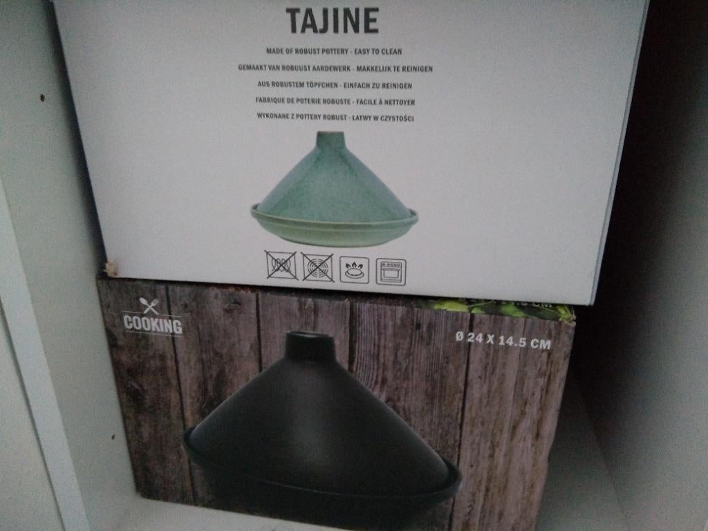 Tajine zwart NIEUW, Ophalen, Nieuw