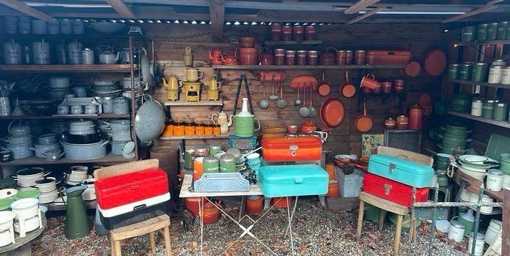Gezocht Emaille! Te koop gevraagd partijen groot en klein, Ophalen of Verzenden