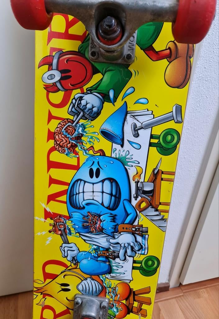 World Industries Skateboard Flame Boy vs. Wet Willy zeldzaam, Ophalen, Gebruikt, Skateboard