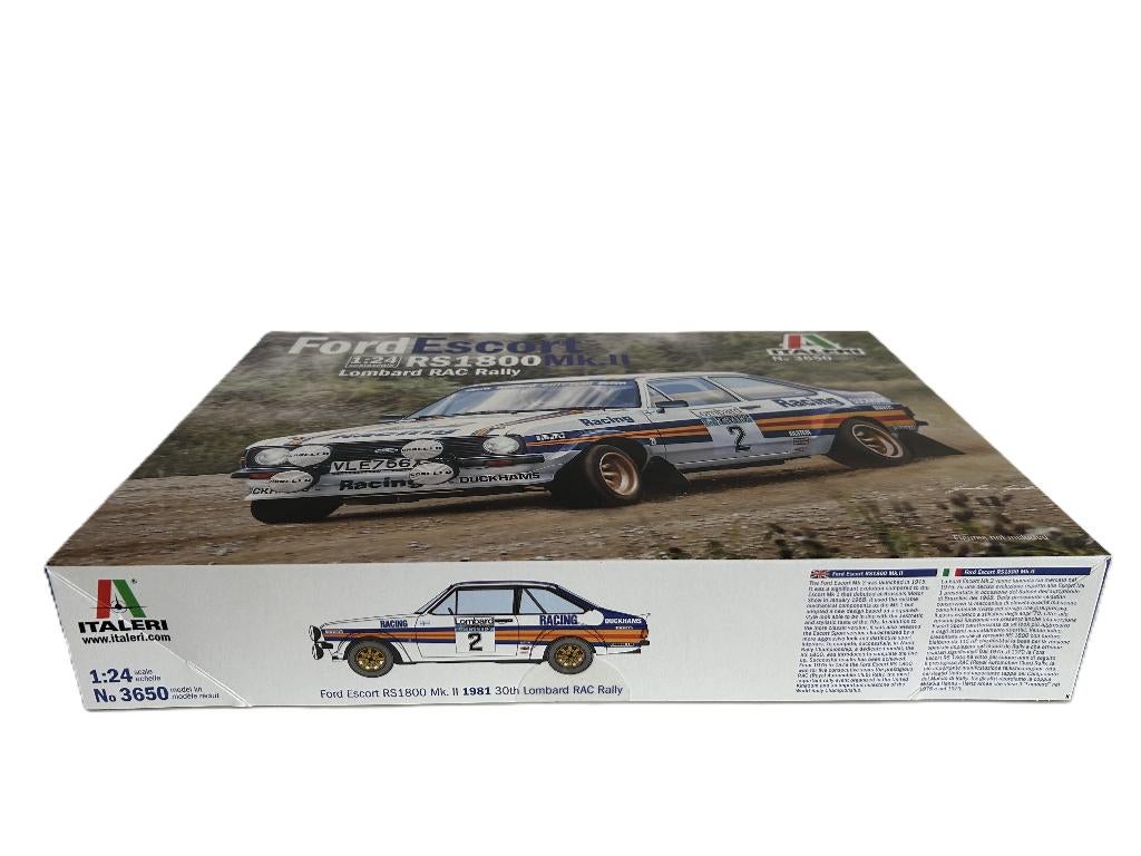 Italeri Fort Escort RS1800 MK.II 1/24 ITA-3650 nieuw, Italeri, Groter dan 1:32, Nieuw, Ophalen of Verzenden