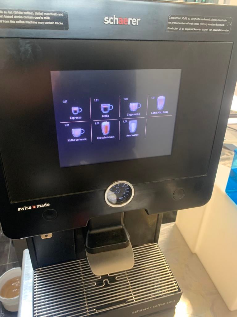 Schaerer Soul. / koffiemachine / koffie machine, Ophalen, Zo goed als nieuw, Koffiemachine