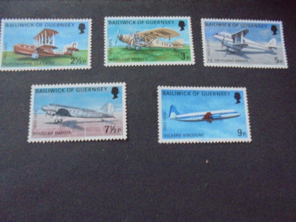 Geurnsey Mi:79/83 postfris, Verzenden, Postfris