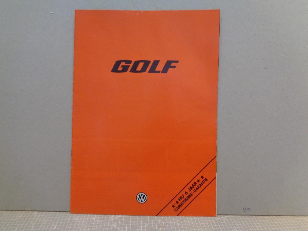 vw golffolder, Ophalen of Verzenden, Volkswagen