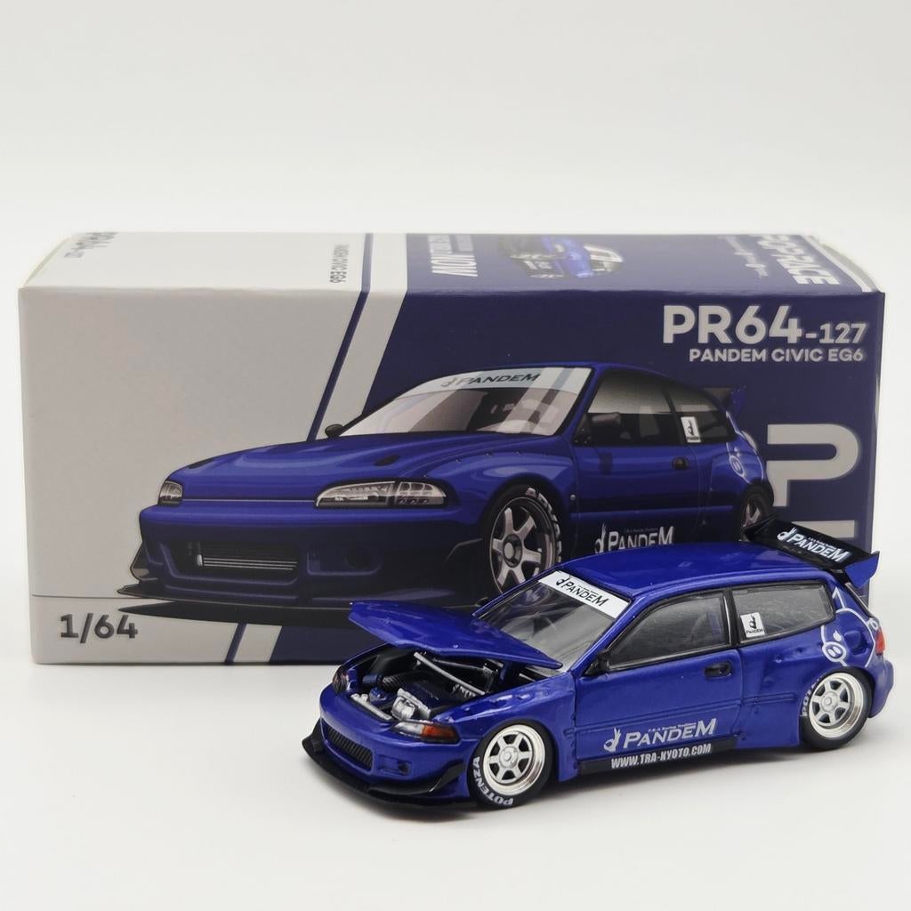Race Face Honda Pandem Civic EG6 1:64, Auto, Onbekend, Nieuw, Ophalen of Verzenden