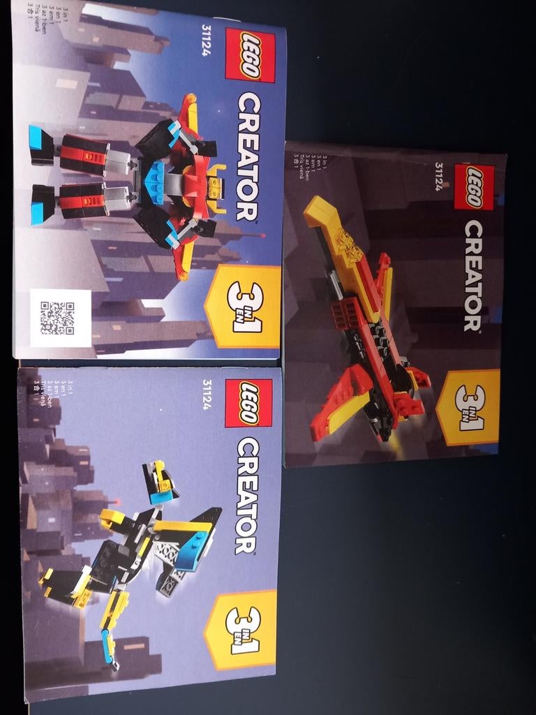 Lego Creator 31124 3-in-1, Ophalen of Verzenden, Zo goed als nieuw, Complete set, Lego
