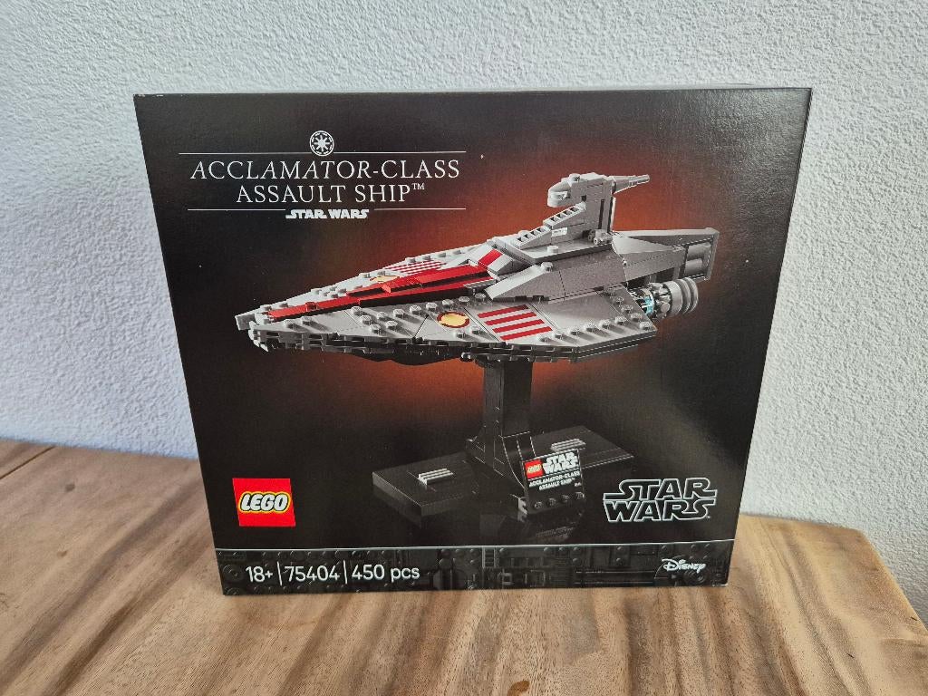 Lego Star Wars 75404 Acclamator-Class Assault Ship nieuw, Lego, Lego, Lego, Nieuw
