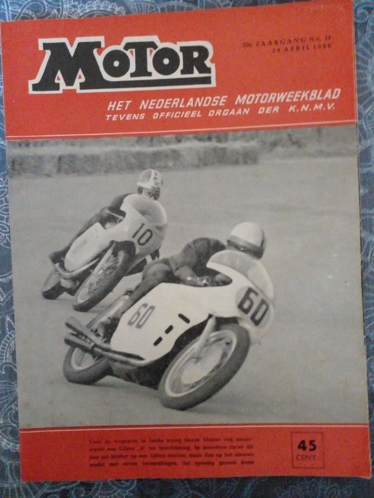 Motor Weekblad - 29 April 1966, Boeken, Ophalen of Verzenden, Gelezen, N.V., Algemeen