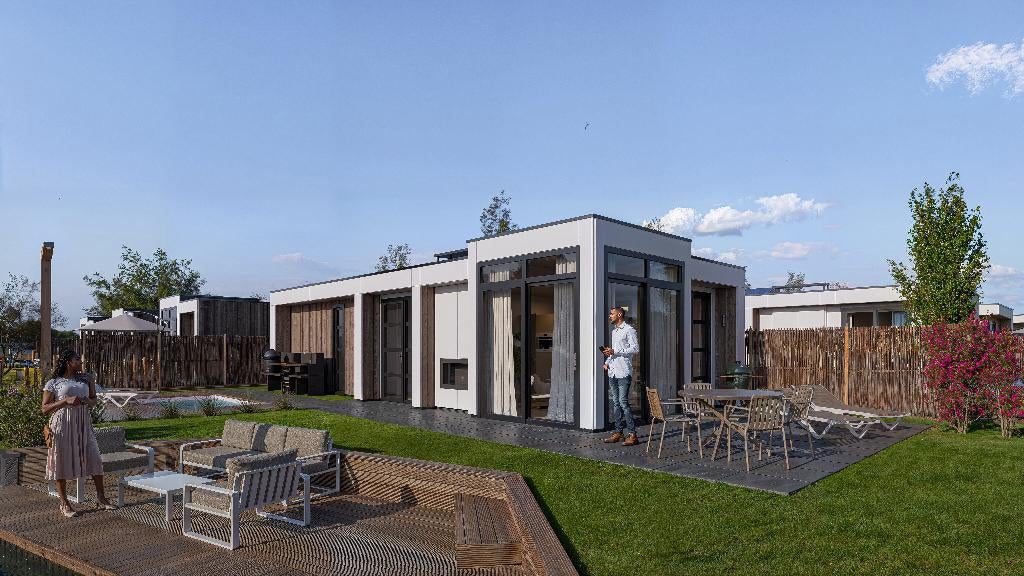 Zeer luxe en duurzame Recreatievilla, 2 slaapkamers, Verkoop zonder makelaar, 69 m², Zuid-Holland