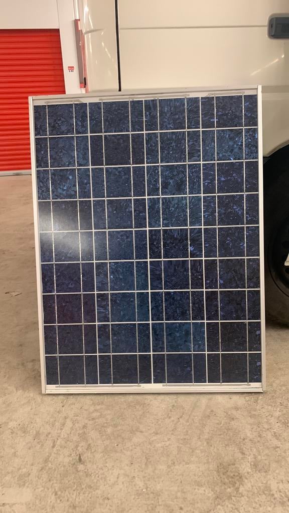 Zonnepaneel set-, Ophalen, Gebruikt