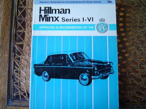 Hillman Minx series I-VI 1957 - 1966 car servicing handbook, Auto diversen, Ophalen of Verzenden