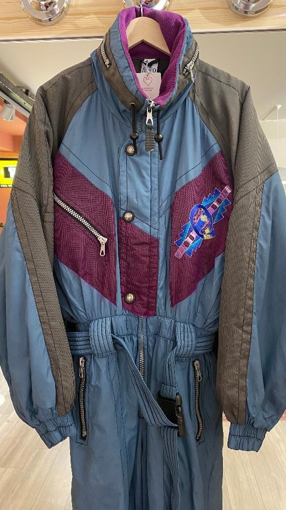 Vintage skipak heren, Kleding | Heren, Wintersportkleding, Maat 48/50 (M), Rodeo, Ophalen of Verzenden, Zo goed als nieuw