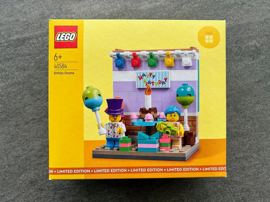 Lego Limited Edition 40584 Verjaardag Diorama *SEALED*, Lego, Nieuw, Ophalen of Verzenden, Complete set