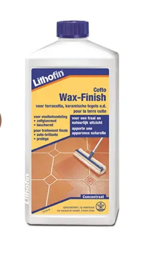 Lithofin Cotto Wax Finish, Minder dan 5 liter, Ophalen of Verzenden, Nieuw, Overige kleuren