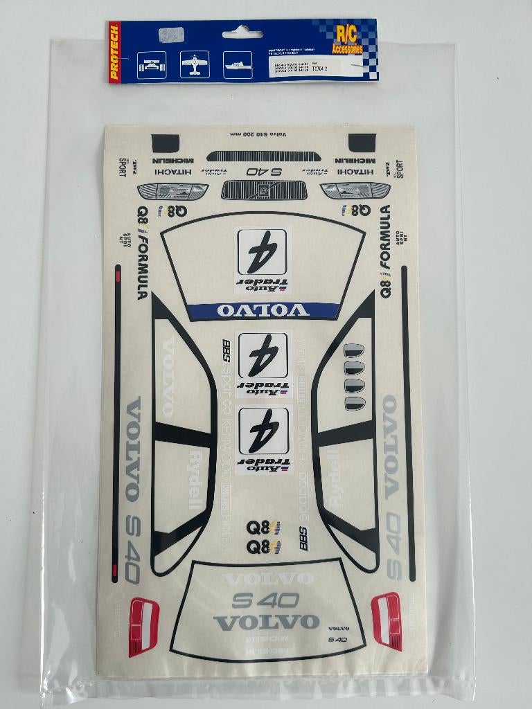 Protech decals Volvo S40 19 T0704.1 nieuw rc stickers