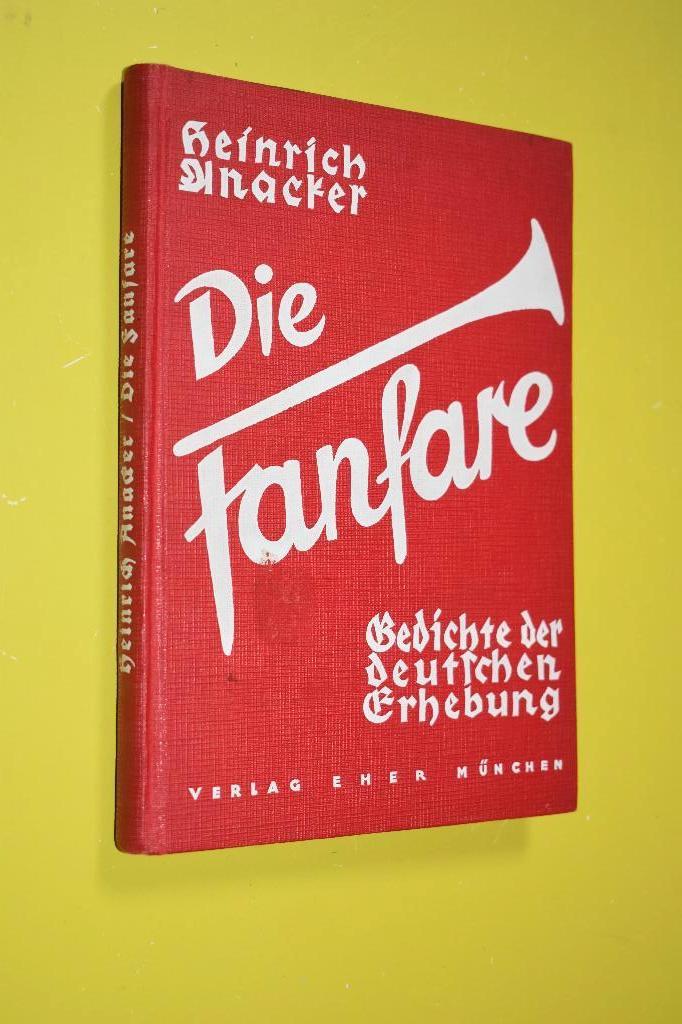 Die Fanfare- 1934- H. Anacker-, Ophalen of Verzenden, Overige soorten, Duitsland, Boek of Tijdschrift
