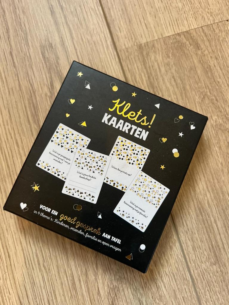 Kletskaarten - Leuk familiespel!, Vijf spelers of meer, Ophalen of Verzenden, Nieuw