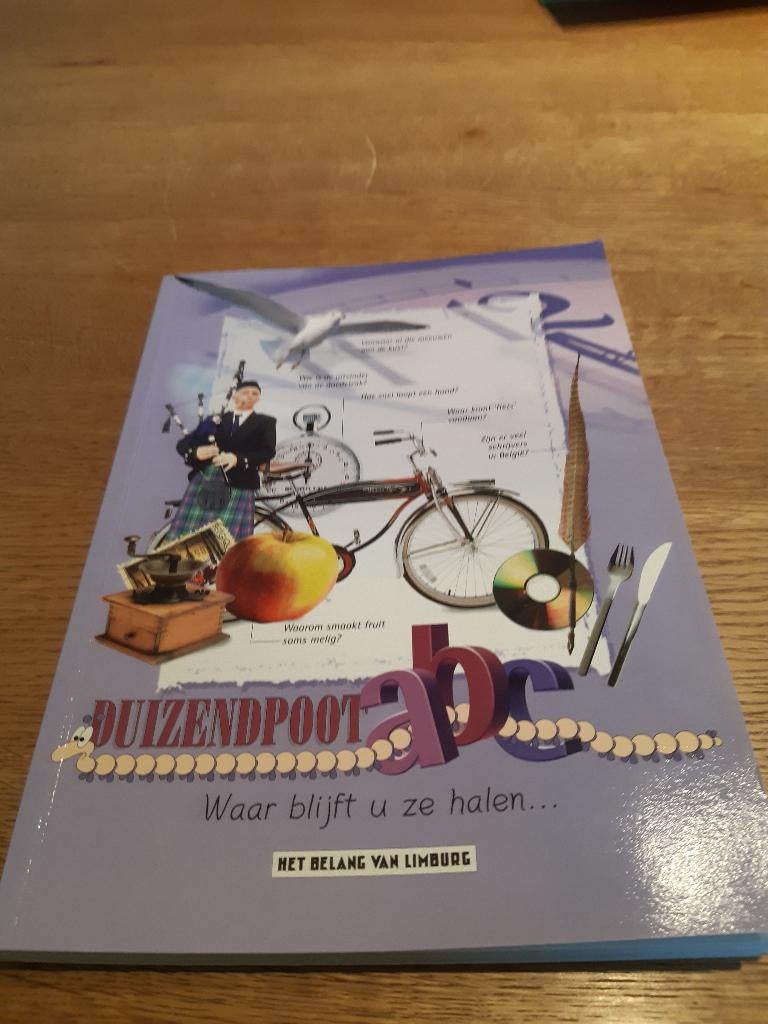 boek duizendpoot ABC, Ophalen of Verzenden, Zo goed als nieuw, Overige typen