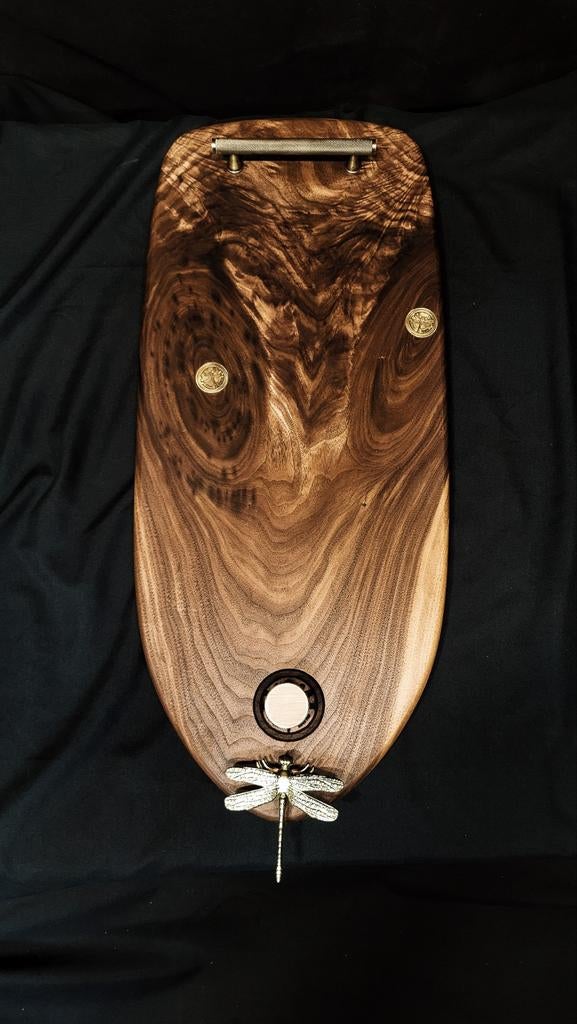 Beauty and the Beast Charcuterie Board (Figured Walnut) ️, 6536JC, Info@mrjd-woodworks.com, Nieuw, Ophalen of Verzenden