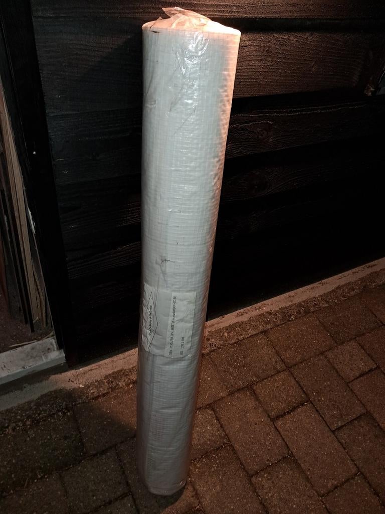 Gewapend zeil 2.7x20 meter, Ophalen, Minder dan 15 m²