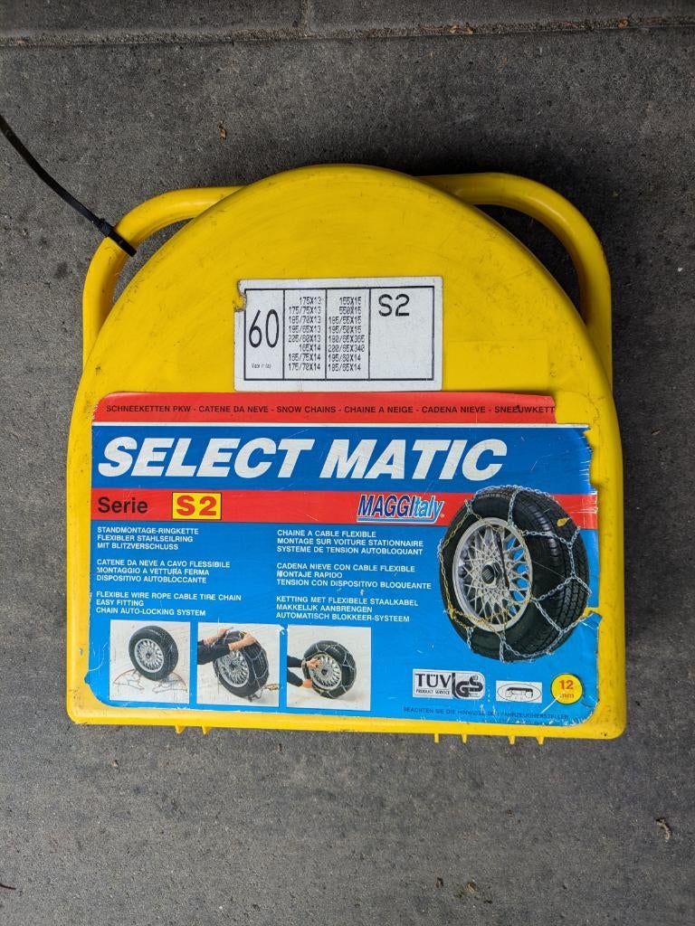 Sneeuwkettingen, Ophalen, Zo goed als nieuw