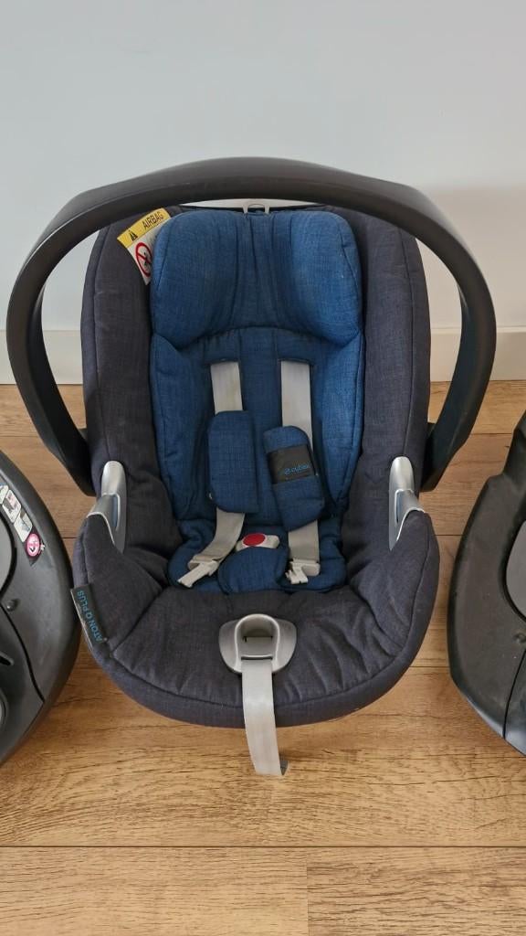 Cybex Aton Q Plus met Isofix baseplaat, Kinderen en Baby's, Autostoeltjes, Gebruikt, Overige merken, 0 t/m 10 kg, Isofix, Ophalen