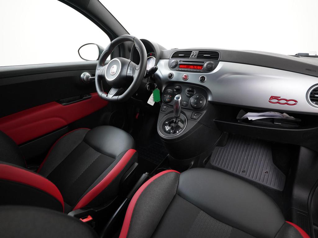 Fiat 500 0.9 TwinAir Turbo 500S | Automaat | Xenon | Zondag, 12 maanden, Gebruikt, Leder en Stof, Origineel Nederlands
