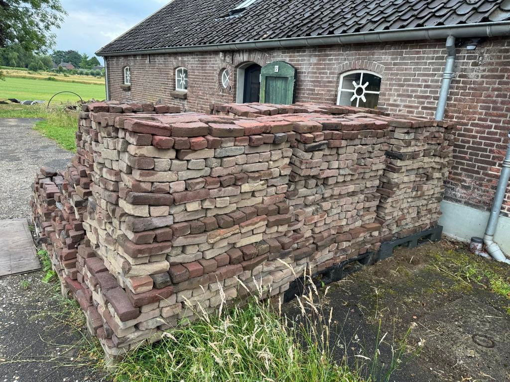 Oude Waaltjes - Handgerooid, Authentiek, ca. 4200 stuks, Tuin en Terras, Ophalen, Gebruikt