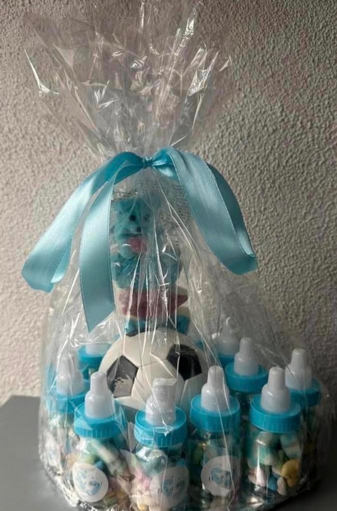 Babyshower uitdeel schaal jongen, Ophalen, Zo goed als nieuw, Kraamcadeau
