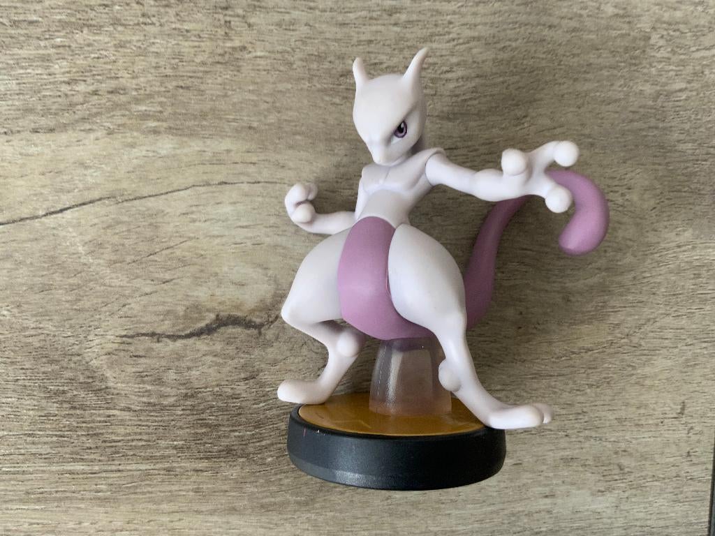 Nintendo Amiibo Mewtwo Nr 51 Super Smash Bros series Pokemon, Avontuur en Actie, 1 speler, Ophalen of Verzenden, Zo goed als nieuw