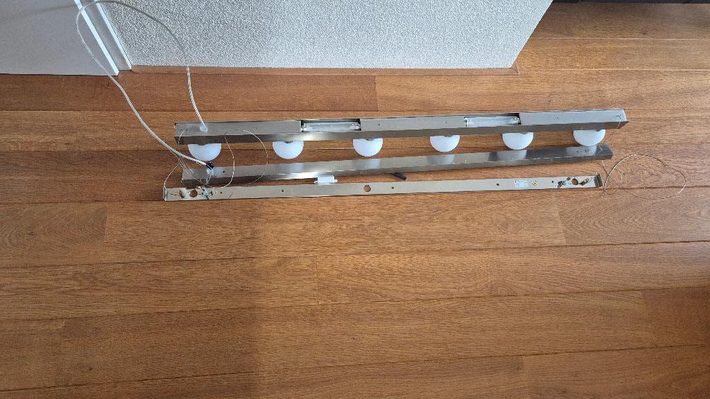 Hanglamp, Ophalen, Gebruikt, Glas, Modern