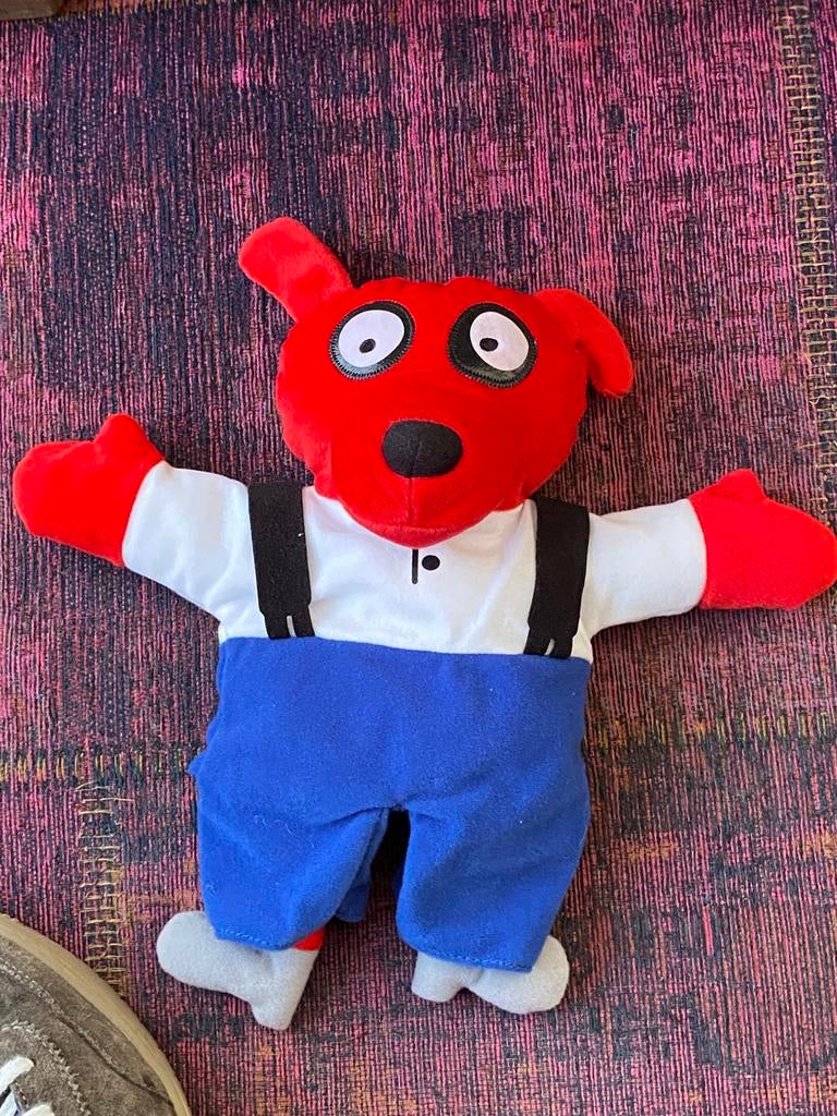 Jan jutte/zwijsen handpop, Ophalen of Verzenden, Nieuw, Hond