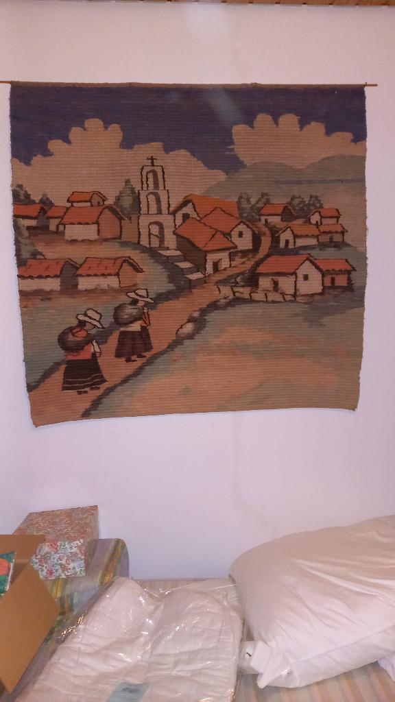 wandkleed wol uit Bolivia, Huis en Inrichting, Ophalen, Gebruikt, Landelijk, Handgemaakt