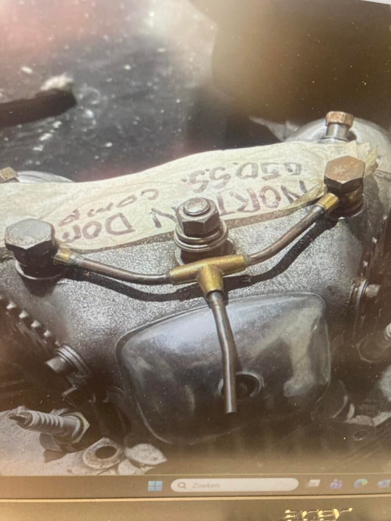 Norton model 7 olieleiding.Gevraagd., Motoren, Ophalen of Verzenden