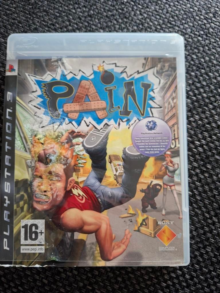 PAIN PlayStation 3 (PS3) Game - Actie/Avontuur, Avontuur en Actie, Online, Gebruikt, 1 speler