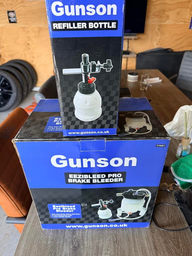 Gunson Eezibleed Pro Remontluchter - Remontluchter Set, Ophalen, Gebruikt, Universele onderdelen