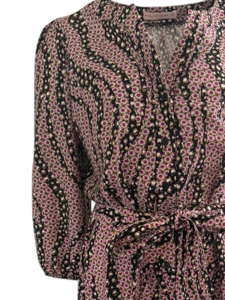 Studio Anneloes jurk XL, Kleding | Dames, Blauw, Maat 46/48 (XL) of groter, Ophalen of Verzenden, Zo goed als nieuw