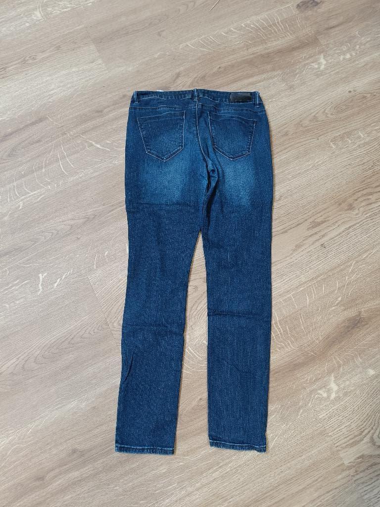 donkerblauwe spijkerbroek, Ophalen, Blauw, Vero Moda, Zo goed als nieuw