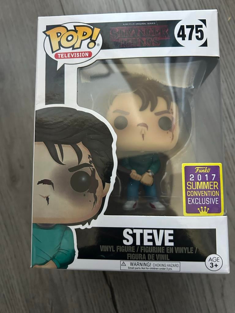 Funko Pop! Television Stranger Things Steve #475 Exclusive, Ophalen of Verzenden, Nieuw