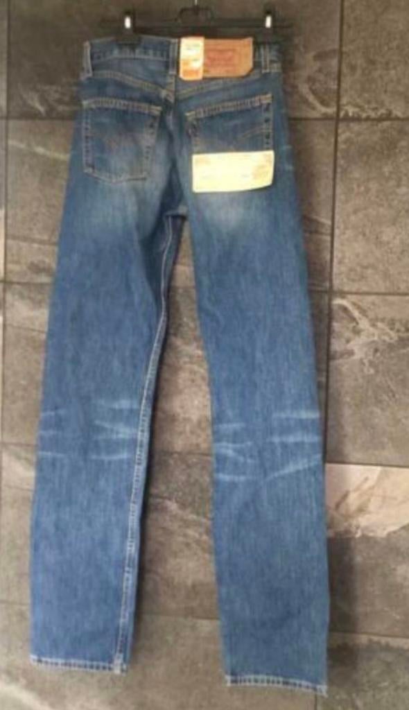 Levi's 501 Origineel spijkerbroek W28L34 puur katoenen Nieuw, Ophalen of Verzenden, Nieuw, Blauw, W32 (confectie 46) of kleiner