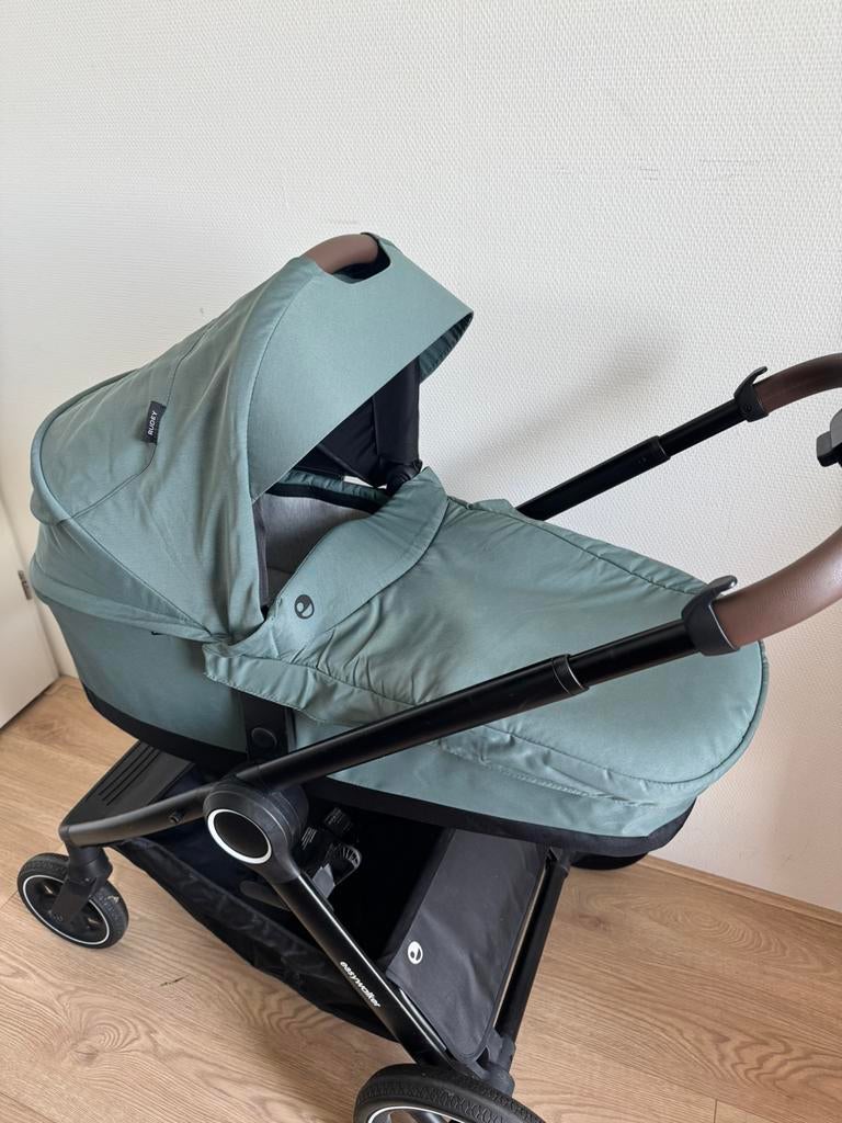 Easywalker rudey kinderwagen compleet + accesoires, Gebruikt, Combiwagen, Verstelbare duwstang, Ophalen