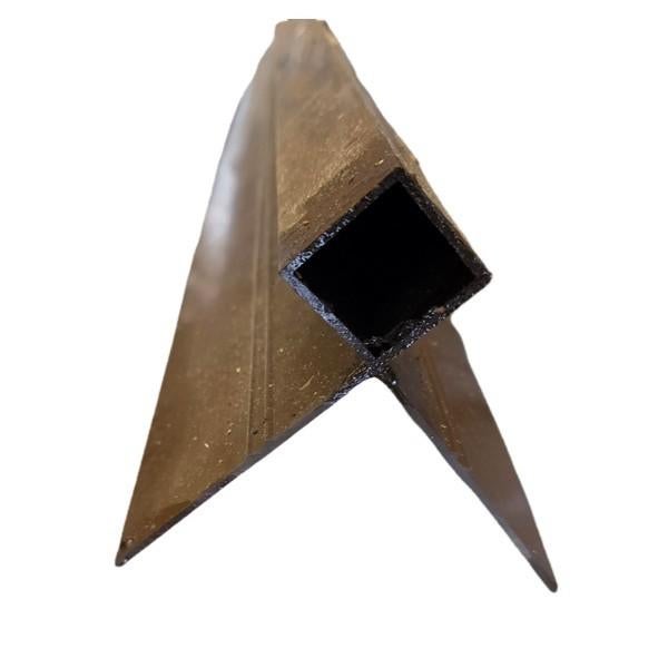 9 stuks Kunststof buitenhoekprofiel -nr: D21