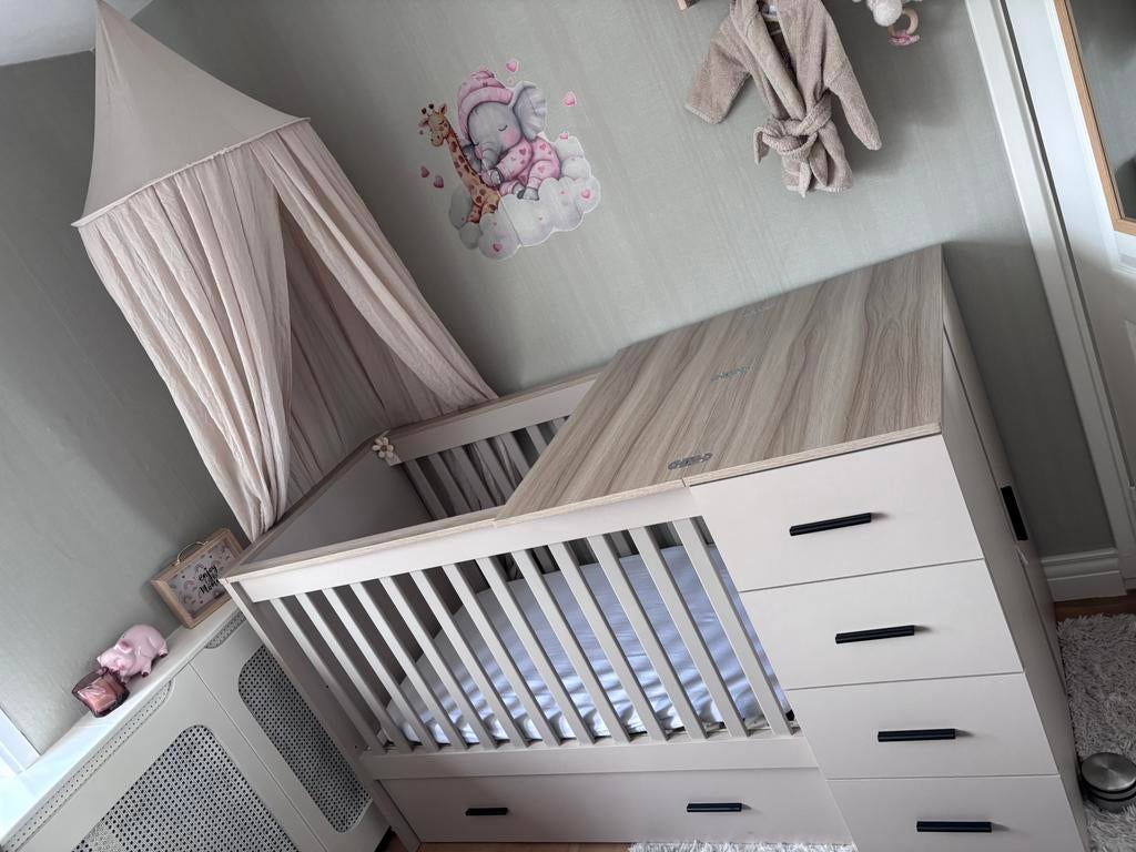 Combi ledikant, Ophalen of Verzenden, Zo goed als nieuw, Jongetje of Meisje