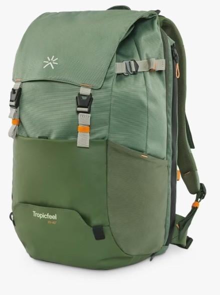 Tropicfeel Bronze Green - Backpack 20L - uitbreidbaar 40L, Ophalen of Verzenden, Nieuw, Rugzak