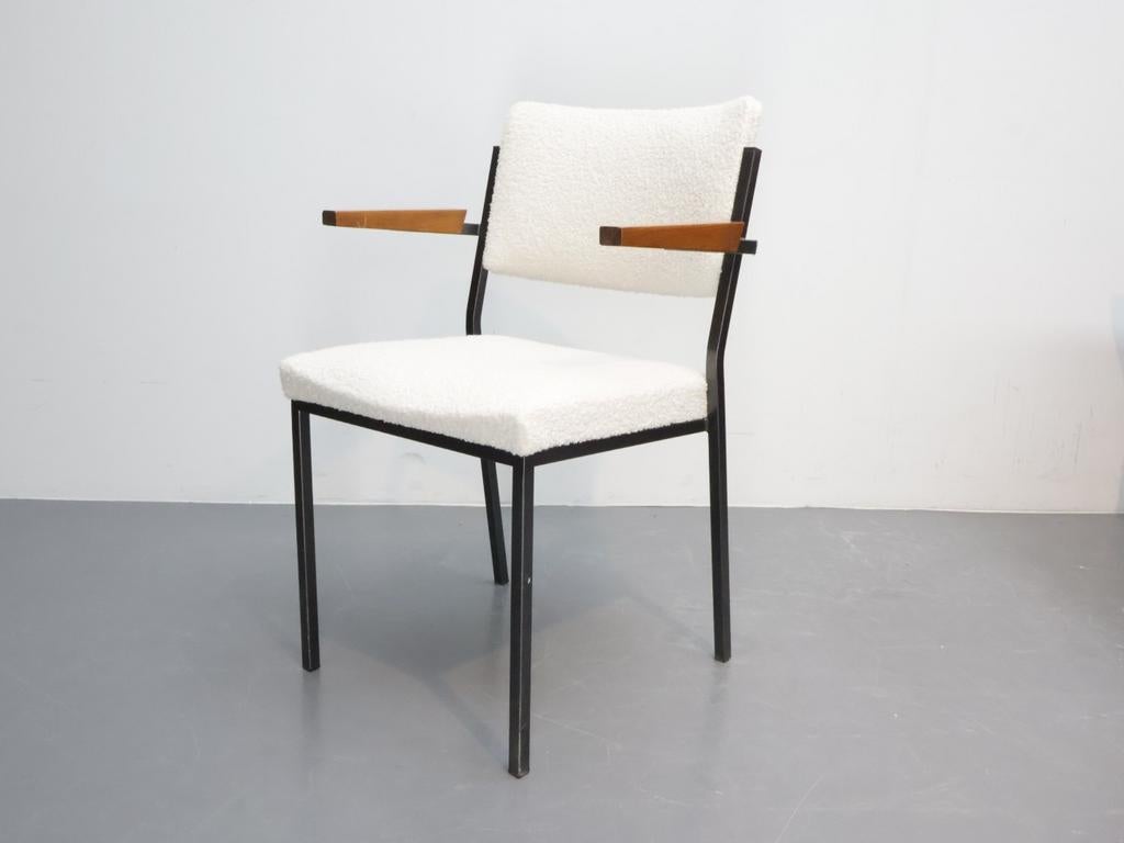 Vintage Gispen stoel | Reaal 9121 | Nieuwe stoffering, Ophalen, Gebruikt, ., Dutch design Gispen